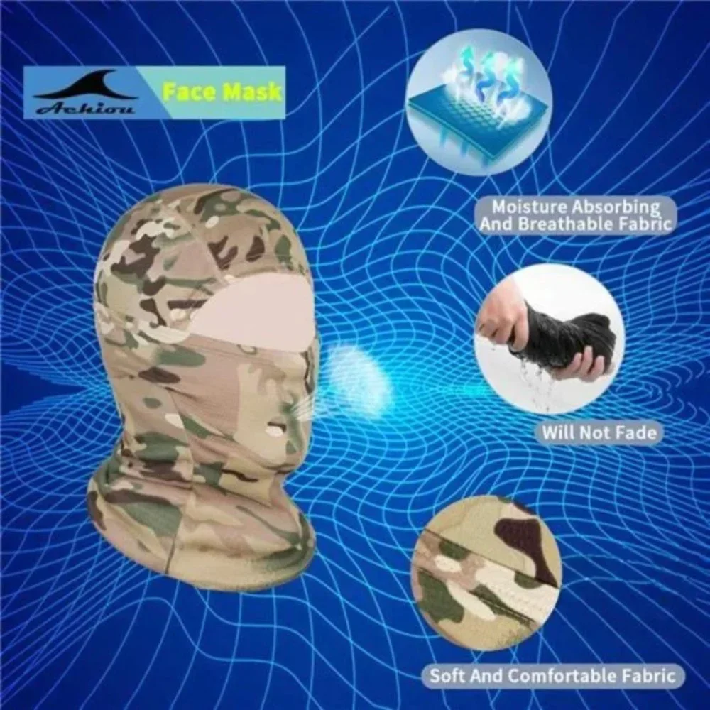 Balaclava Face Mask UV Protection for Men Women Sun Hood Tactical Lightweight